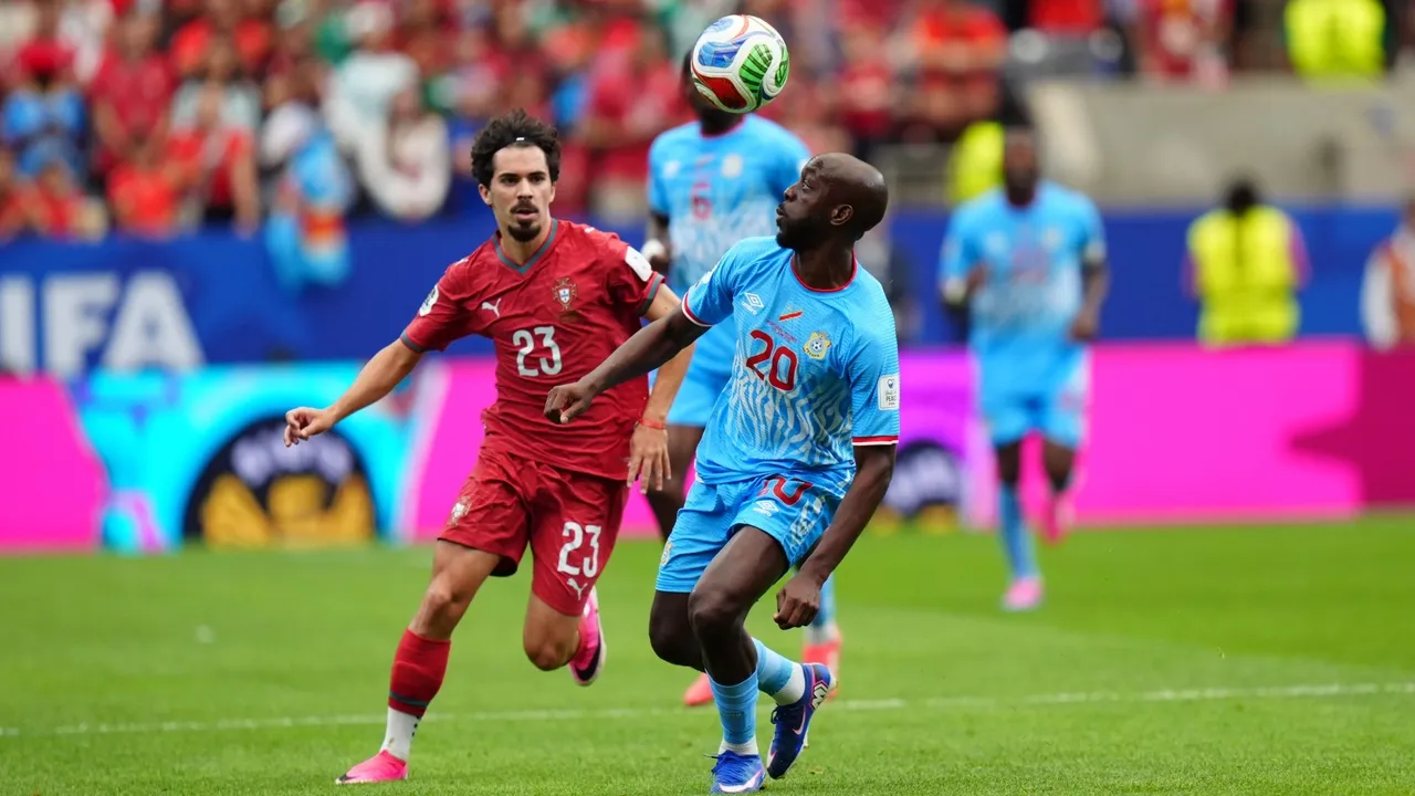RDC marca o seu primeiro golo num Mundial da FIFA e consegue empate surpreendente contra Portugal