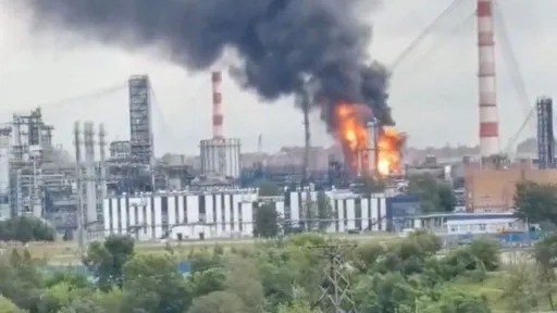 Украина погоди рафинерија за нафта во Москва во напад со дронови
