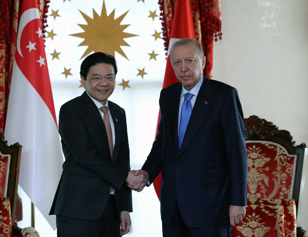 Erdogan ampokea Waziri Mkuu wa Singapore jijini Istanbul