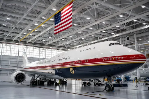 'A flying White House' — Trump unveils Qatari 747 ahead of joining Air Force One fleet