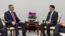 فیدان در جریان سفر به سنگاپور، توسعه همکاریهای دوجانبه را بررسی کرد