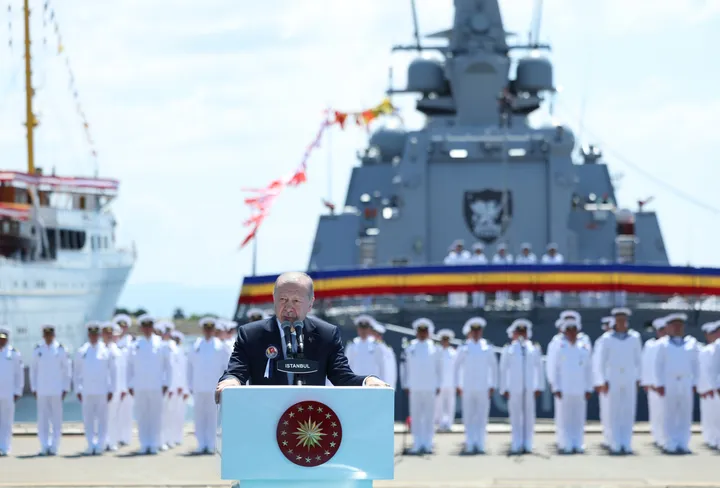 Erdogan: Turkiye prvi put izvezla ratni brod NATO i EU članici kroz sporazum s Rumunijom