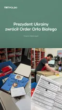Prezydent Ukrainy zwrócił Order Orła Białego