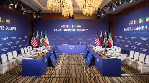 إيران تعلن اختتام محادثات سويسرا والتوصل إلى اتفاق بشأن إطار المفاوضات المستقبلية
