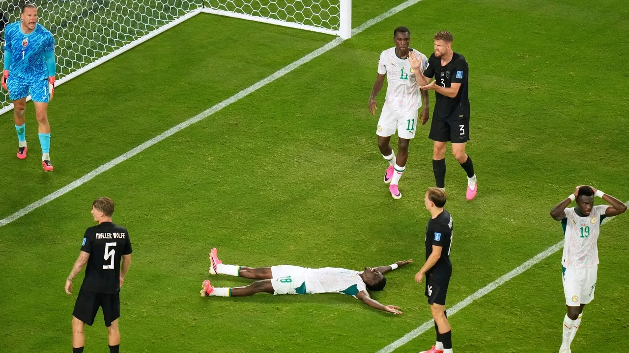 Senegal's World Cup fate hangs in the balance after loss to Norway