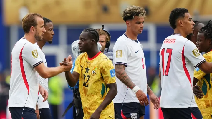 Ghana, England group stage match at 2026 World Cup ends in goalless draw