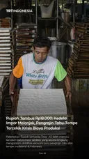 Harga kedelai impor melonjak, perajin tahu dan tempe makin tertekan