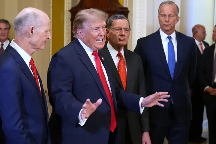Trump cancels signing of housing affordability bill, clashes with Republicans in Capitol visit