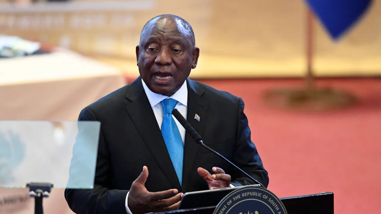 South Africa's president vows firm response to anti-migrant violence