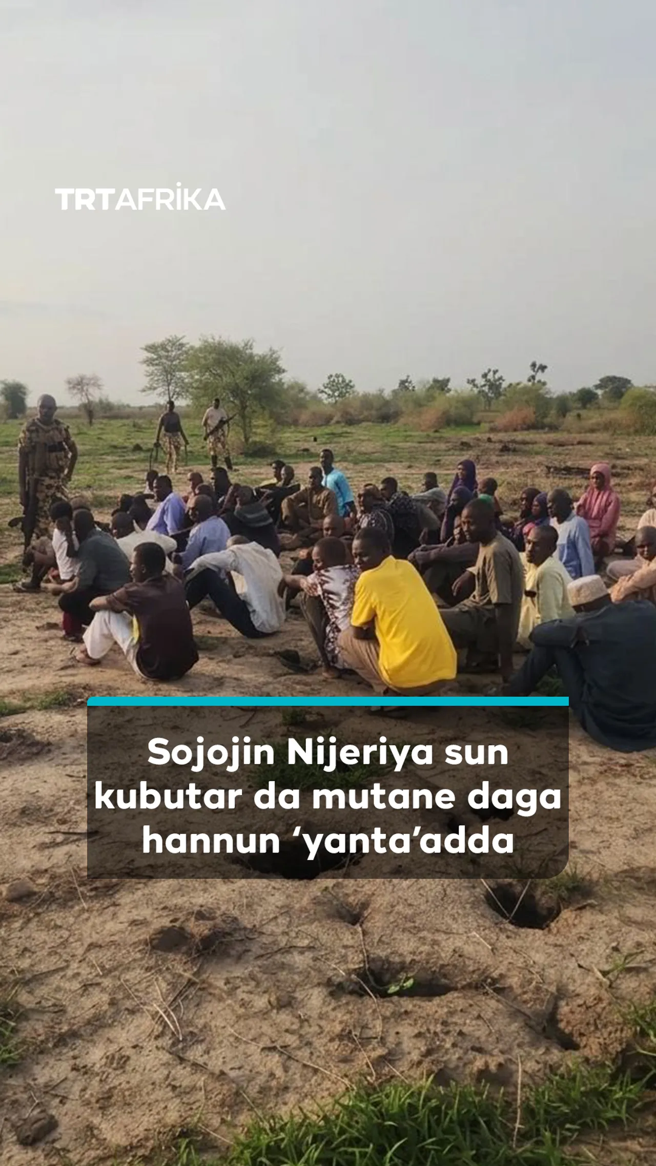 Sojojin Nijeriya sun kubutar da mutane daga hannun 'yanta'adda