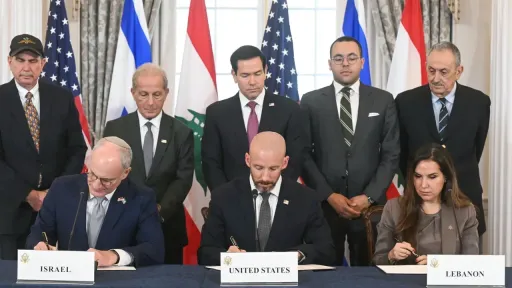 Accord-cadre entre Liban et Israël, qui laisse deux "zones pilotes" à l'armée libanaise