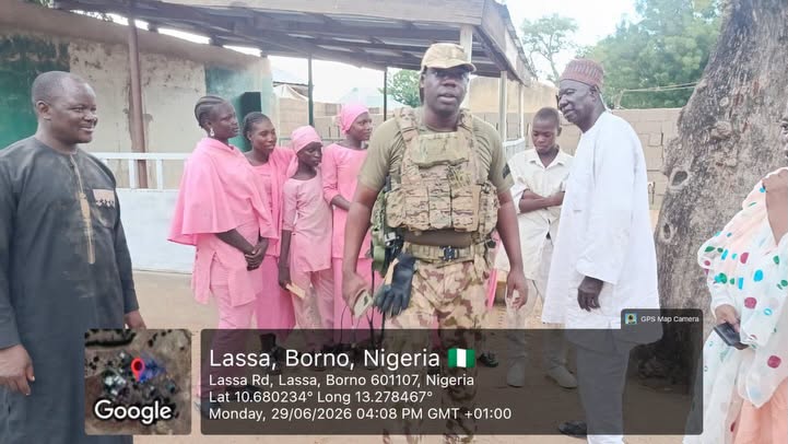 Sojojin Nijeriya sun ceto ɗalibai da malaman GDSS Lassa 10 a Jihar Borno