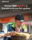 Ponad 1300 zgonów w Europie podczas fali upałów