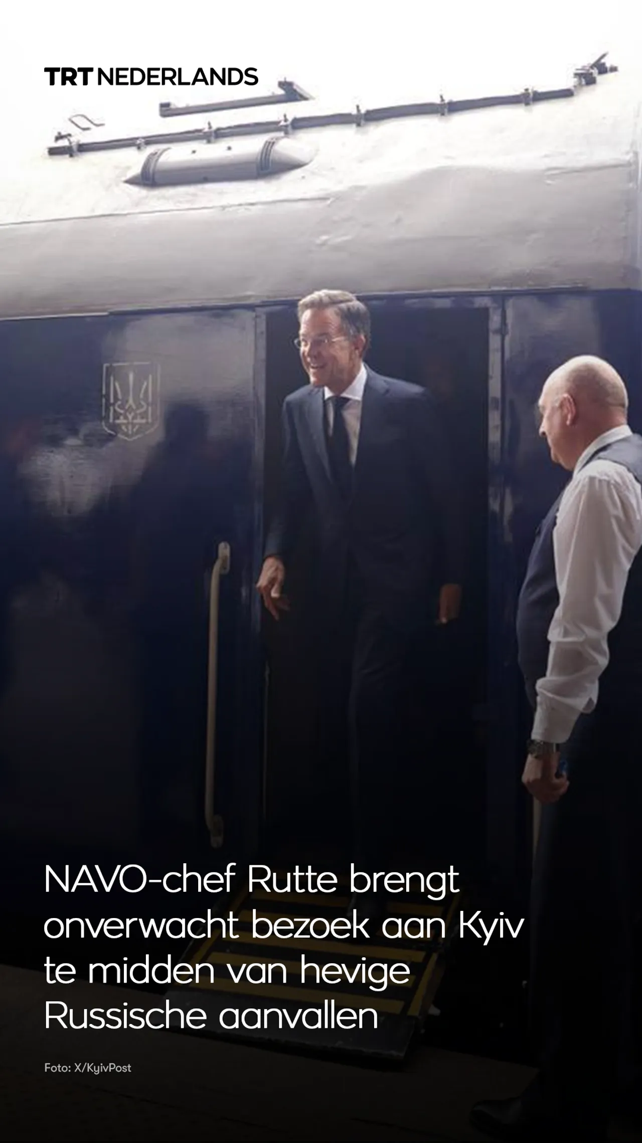 Mark Rutte brengt onverwacht bezoek aan Kyiv te midden van hevige Russische aanvallen