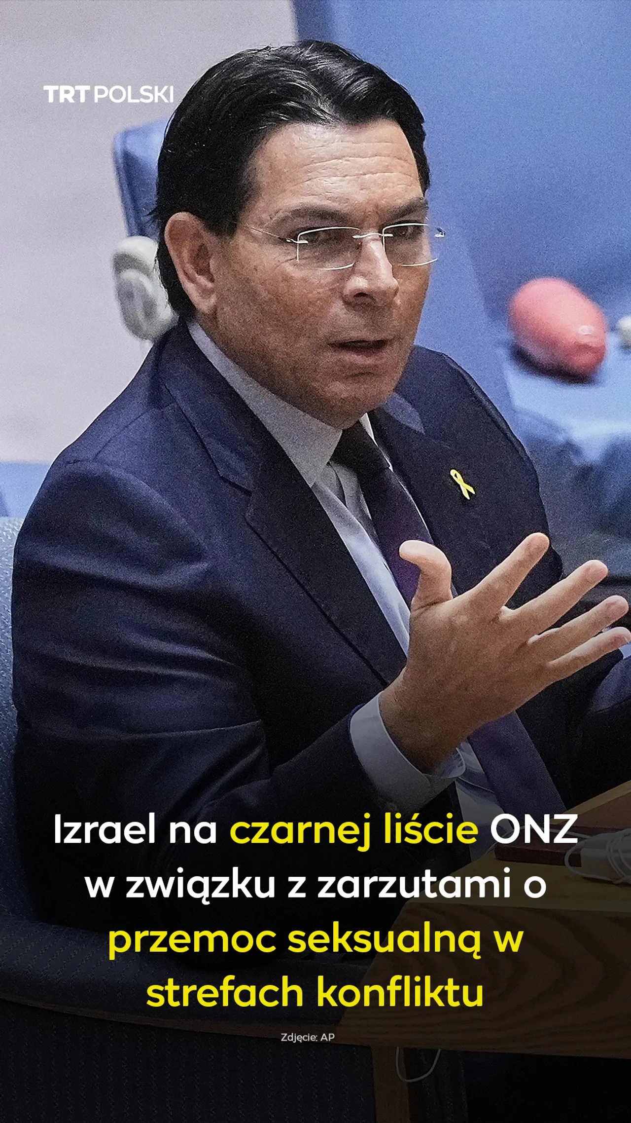 Izrael na czarnej liście ONZ w związku z zarzutami o przemoc seksualną w strefach konfliktu