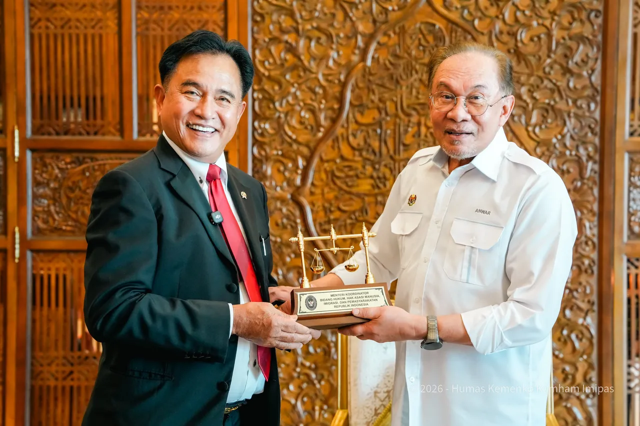 Temui PM Anwar Ibrahim, Menko Yusril matangkan draf pemulangan narapidana RI-Malaysia