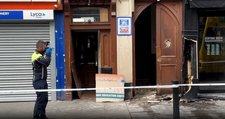 Dublin mosque targeted in suspected arson attack, police investigate