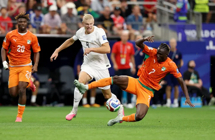 Haaland nets game-winner as Norway win World Cup knockout game for 1st time, beating Ivory Coast 2-1