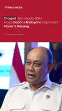 Dicopot dari kepala BGN, posisi Dadan Hindayana digantikan Nanik S Deyang