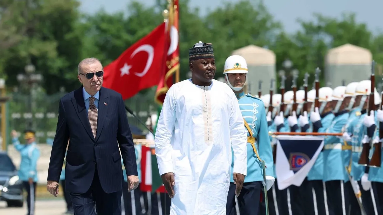الرئيس أردوغان يستقبل نظيره النيجري بمراسم رسمية في أنقرة