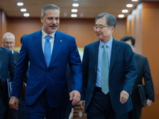 Ministr Fidan Könyaq Koreyada wazıyfadaşı belän oçraştı