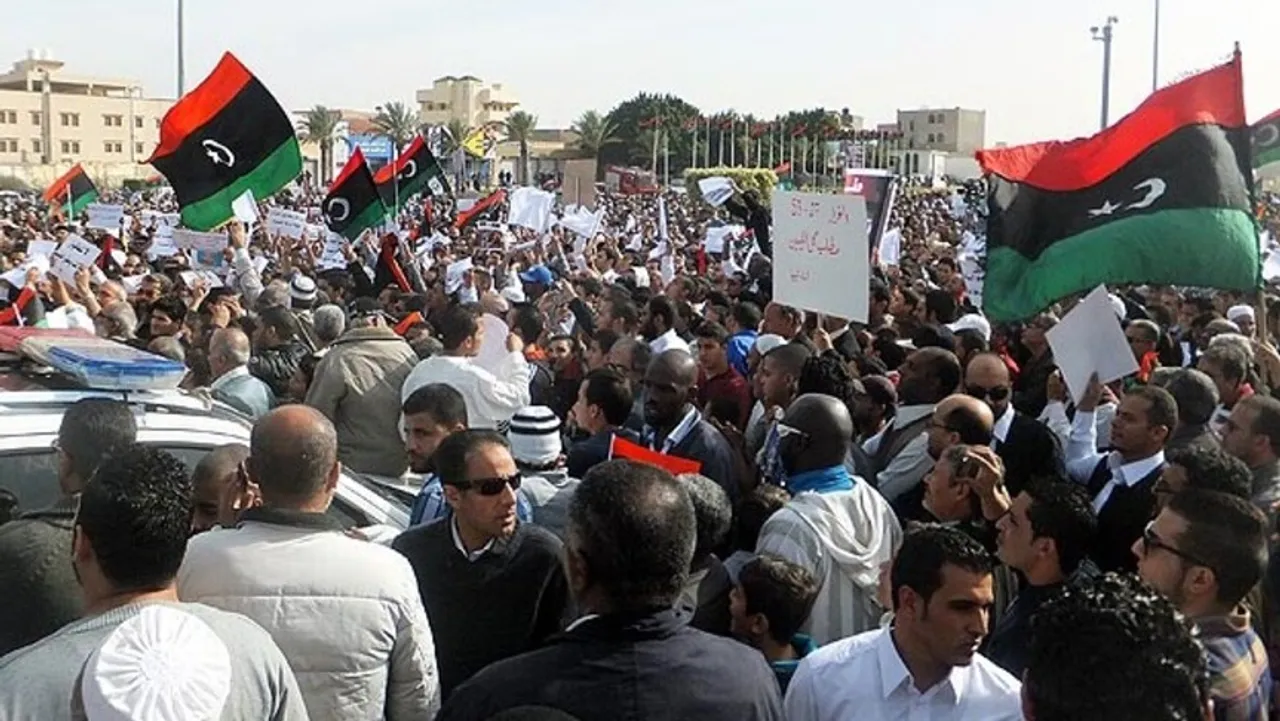Libyan protesters storm UN mission headquarters over 'migrant resettlement' reports