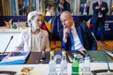 Фон дер Лајен во Тиват: Црна Гора и Албанија вршат одлична работа на патот кон членството во ЕУ