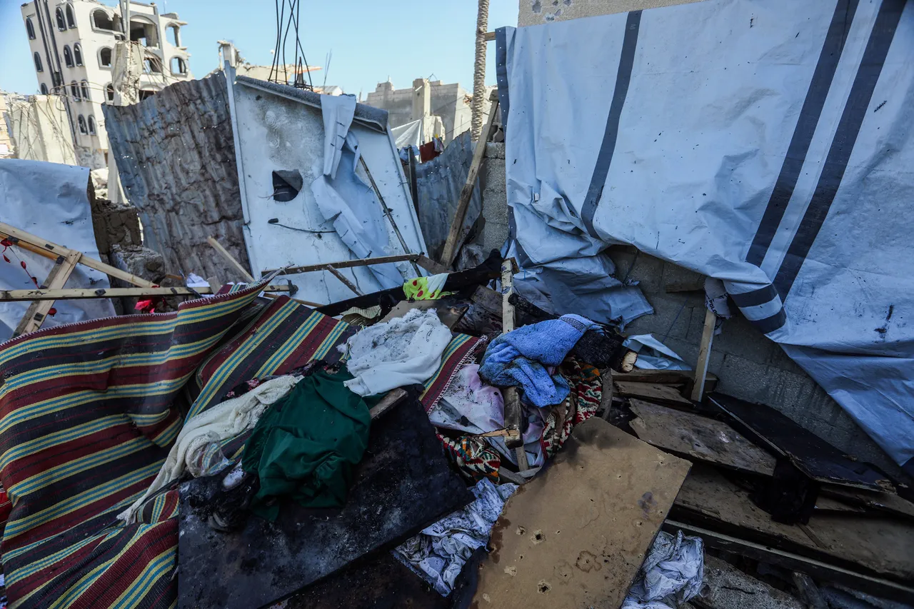 Israeli strike on tent sheltering displaced Palestinians kills six in Gaza City