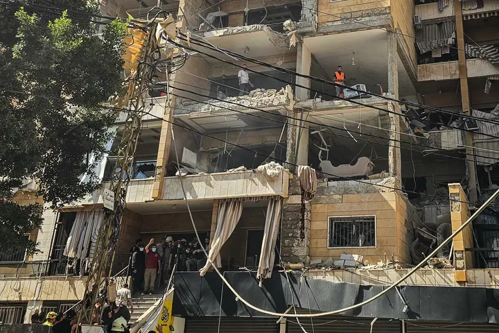 Israeli army launches air strikes on Lebanese capital despite ceasefire