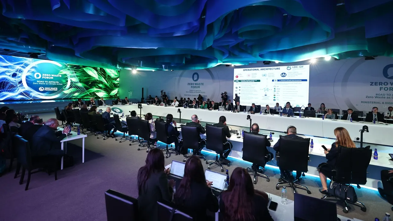 Sıfır Tullantı Forumunda "Qlobal Sıfır Tullantı Regionları Təşəbbüsü" proqramı təqdim edilib