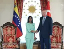 Erdogan u Istanbulu dočekao vršiteljicu dužnosti predsjednice Venecuele Delcy Rodriguez