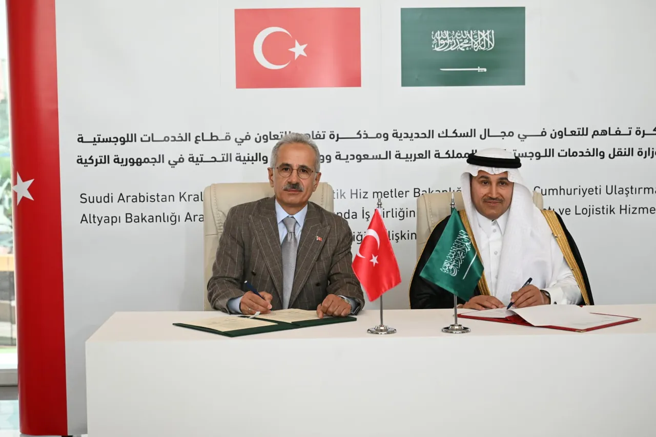 Türkiye, Saudi Arabia ink landmark railway, transport agreements