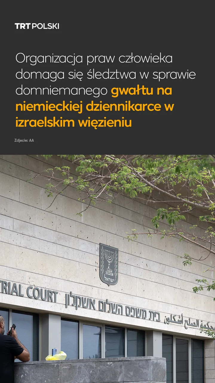 Organizacja praw człowieka domaga się śledztwa w sprawie domniemanego gwałtu na dziennikarce