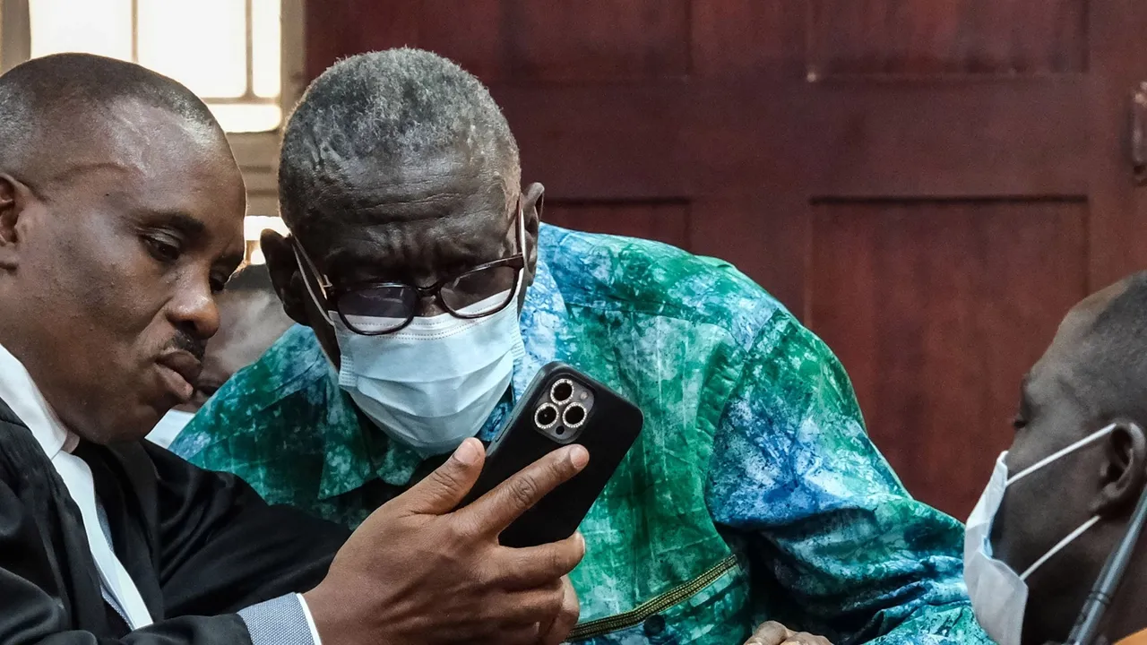 Uganda opposition leader's treason trial starts without lawyers