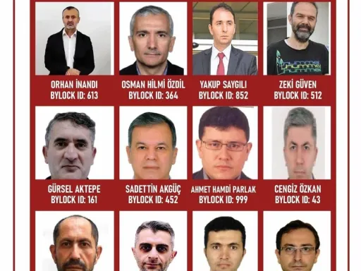Hierarquia do ByLock na tentativa fracassada de golpe de Estado de 15 de julho de 2016