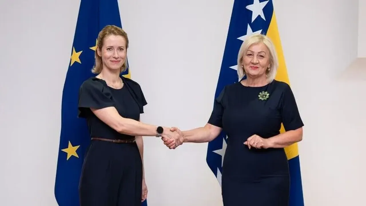 Krišto s Kallas u Sarajevu razgovarala o evropskom putu BiH