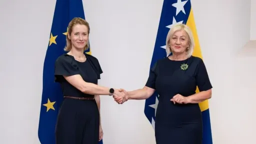Krišto s Kallas u Sarajevu razgovarala o evropskom putu BiH