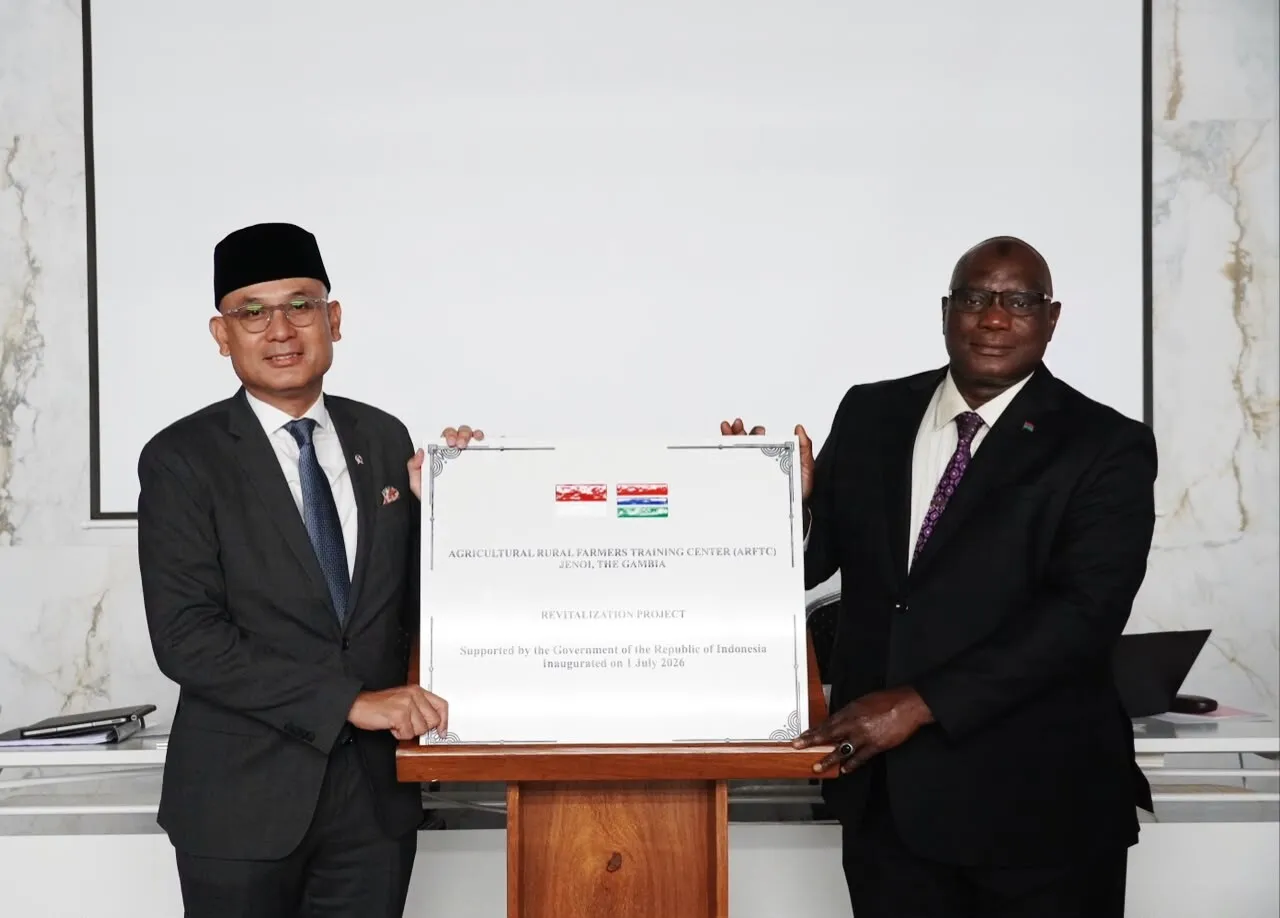 Indonesia dan Gambia resmikan ARFTC, perkuat ketahanan pangan Afrika Barat