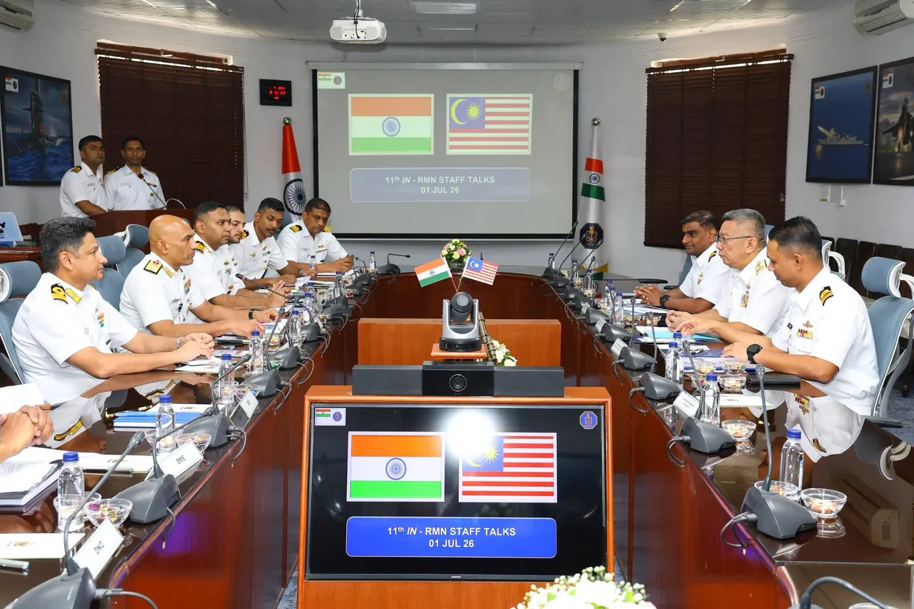 Malaysia, India perkukuh kerjasama ketenteraan, keselamatan maritim di New Delhi
