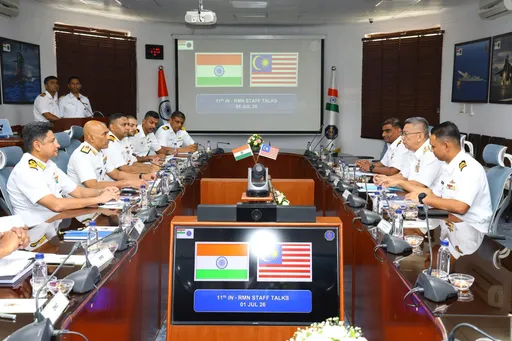 Malaysia, India perkukuh kerjasama ketenteraan, keselamatan maritim di New Delhi