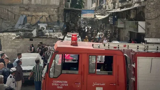 قتلى ومصابون جراء انفجار عبوة ناسفة داخل مقهي في دمشق