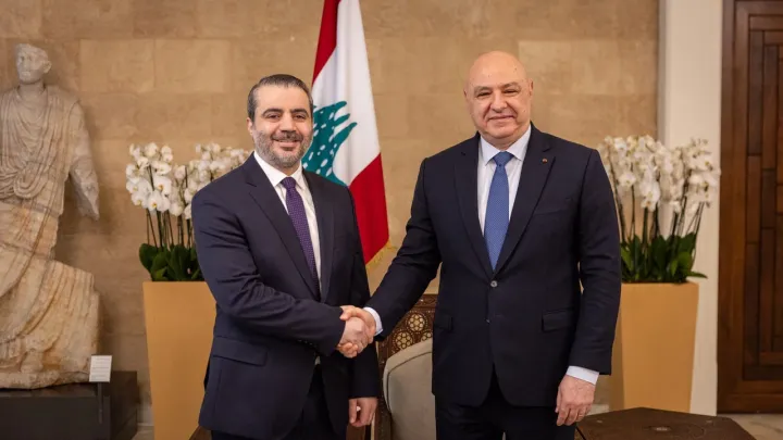 بيروت.. عون يبحث مع الشيباني العلاقات اللبنانية-السورية وترحيب بتشكيل لجنة عليا مشتركة