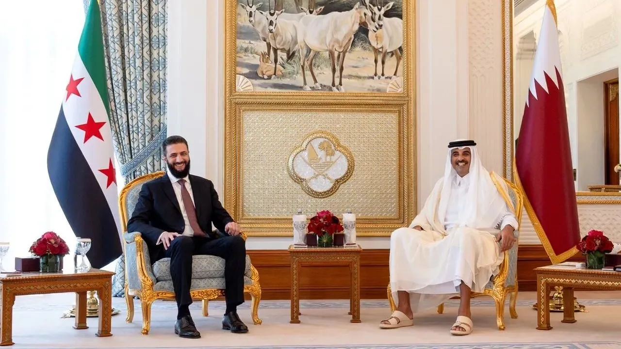 امیر قطر و رئیسجمهور سوریه درباره مذاکرات آمریکا و ایران گفتوگو کردند