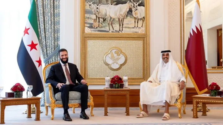 امیر قطر و رئیسجمهور سوریه درباره مذاکرات آمریکا و ایران گفتوگو کردند