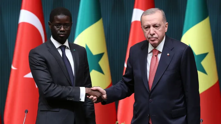 Türkiye's Erdogan, Senegal's Faye discuss ties, global issues