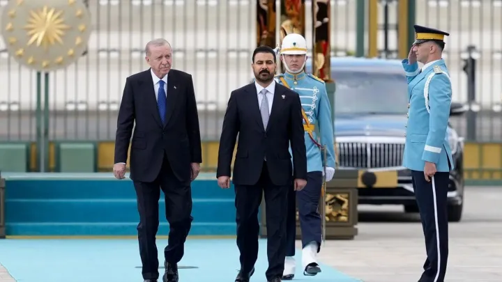 اردوغان، رئیس‌جمهور ترکیه، میزبان نخست‌وزیر عراق در آنکارا شد
