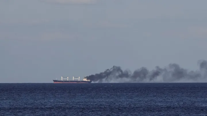 Drone hits gas storage tanker at Egypt's Mediterranean port