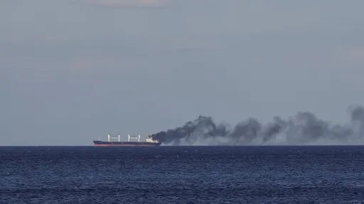Drone hits gas storage tanker at Egypt's Mediterranean port