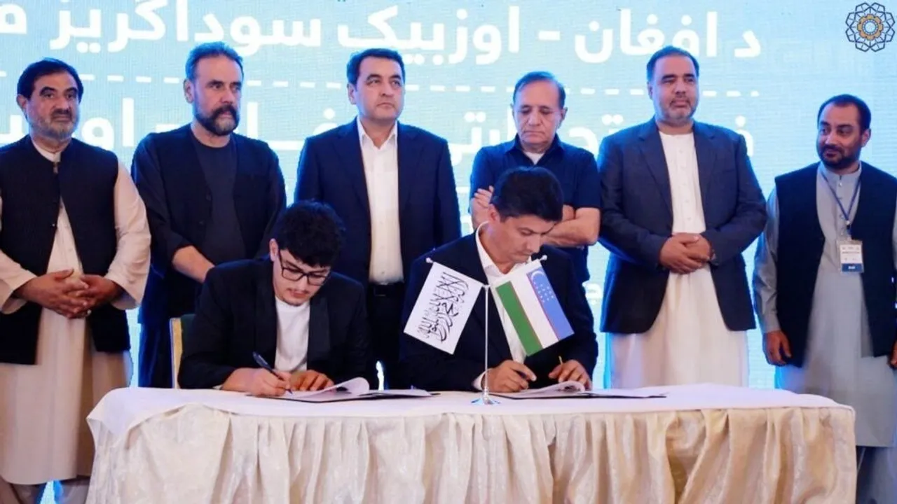 امضای ۲۲ تفاهمنامه تجاری میان ازبکستان و افغانستان به ارزش بیش از ۲۰۰ میلیون دلار