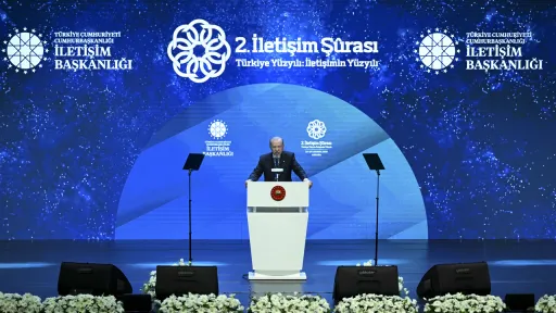 Türkiyə Prezidenti R.T.Ərdoğan Ankarada keçirilən İkinci Kommunikasiya Şurasında iştirak edib